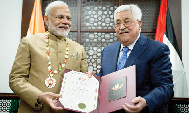 India and palestine: friends who have drifted apart
